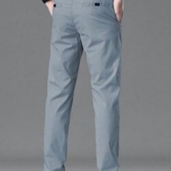 TOPLOT Men's Regular Casual Trouser (Pant-5188-Silver-36) - Image 3