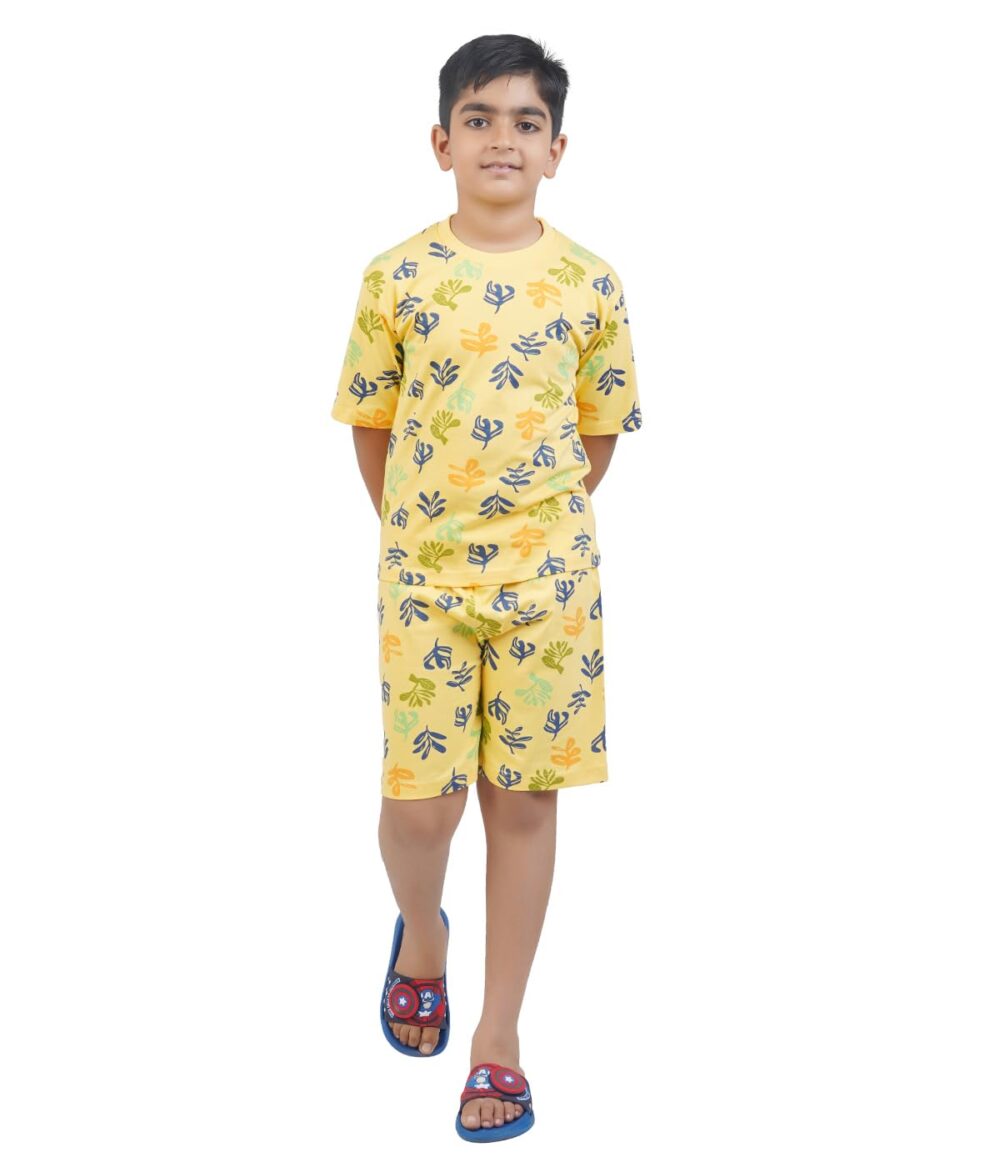 T2F Boys Tshirt and Shorts Set (Pack of 3)(BYS-TSRT-SHRTS-01_Multicolor_5-6 yrs) - Image 7