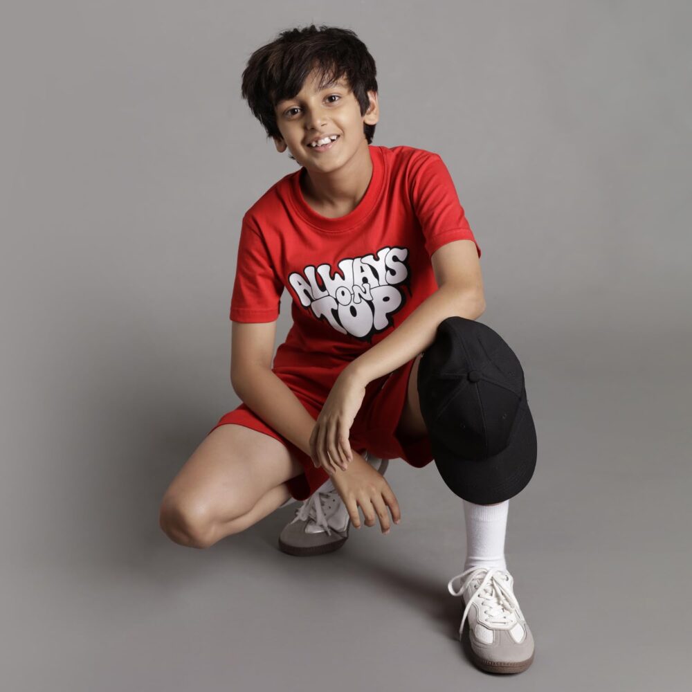 T2F Boys Tshirt and Shorts Set (Pack of 3)(BYS-TSRT-SHRTS-03_Multicolor_3-4 yrs) - Image 3