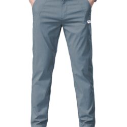 TOPLOT Men's Regular Casual Trouser (Pant-5188-Silver-36)