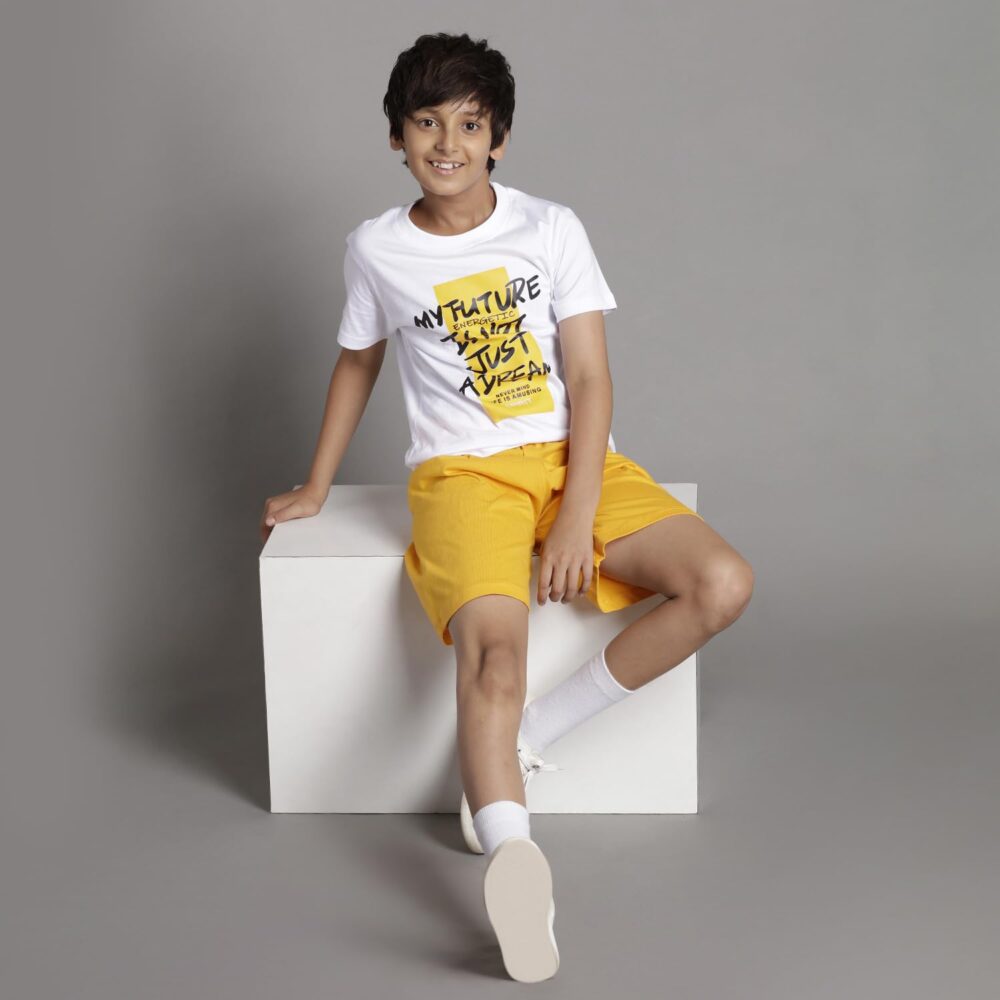 T2F Boys Tshirt and Shorts Set (Pack of 3)(BYS-TSRT-SHRTS-03_Multicolor_3-4 yrs) - Image 7