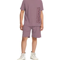 KYDA KIDS® 100% Pure Cotton Boy's Premium Printed Tshirt and Shorts Co-ords Set