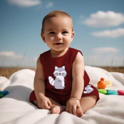 Kwitchy Boy's T-Shirt & Shorts Set New Born Baby Clothes | Kids Clothing | Dress | Sleeveless T Shirts | Cotton Shorts | Casual Kids Wear (2-3 Years, Maroon) - Image 8
