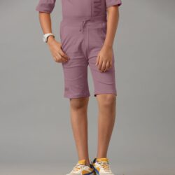 KYDA KIDS® 100% Pure Cotton Boy's Premium Printed Tshirt and Shorts Co-ords Set - Image 2