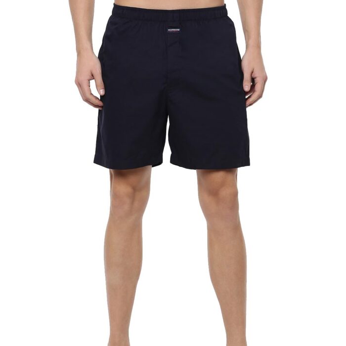 Macroman M-Series Men's Boxer Shorts (ML715_Navy_Large)