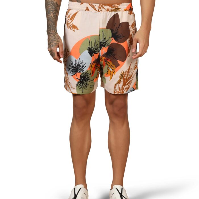 DHRUVI TRENDZ Men's Boxer Shorts (DT-SH180_Beige_L)